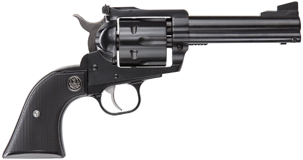 Picture of Ruger Blackhawk 357 Mag Blued Alloy Steel 4.63" Barrel & 6Rd Cylinder, Checkered Hard Rubber Grip, Ramp Front/ Adjustable Rear Sights 