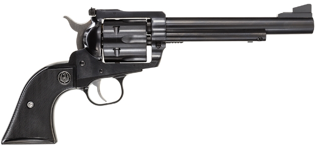 Picture of Ruger Blackhawk 41 Rem Mag Blued Alloy Steel 6.50" Barrel & 6Rd Cylinder, Checkered Black Hard Rubber Grip, Ramp Front/Adjustable Rear Sights 