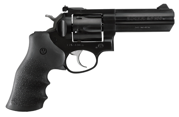 Picture of Ruger Gp100 357 Mag 4.20" Barrel 6Rd Cylinder, Blued Alloy Steel Frame, Hogue Monogrip, Transfer Bar Safety 