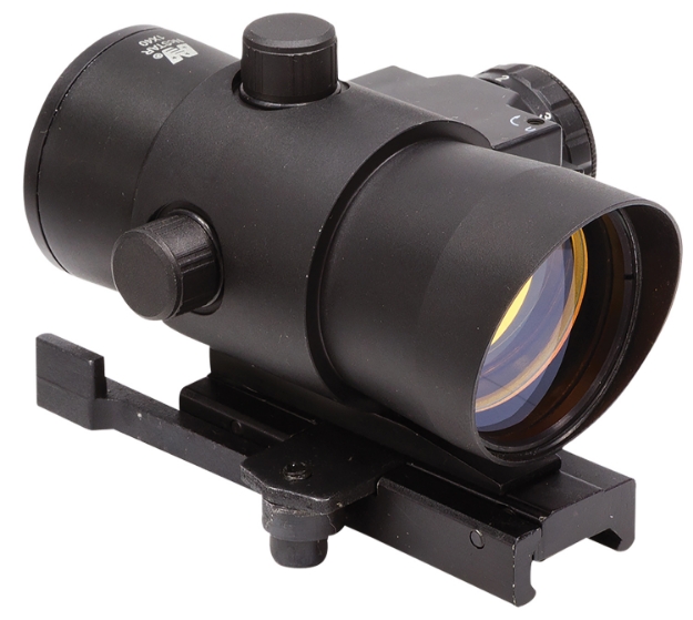 Picture of Ncstar 40Mm Red Dot With Red Laser Black Anodized 1X40mm 3 Moa Red Dot Reticle Integrated Red Laser 