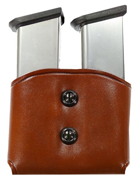 Picture of Galco Dmc Mag Carrier Double Tan Leather Belt Loop Belts 1.50-1.75" Wide Compatible W/ Glock 31 Ambidextrous Hand 