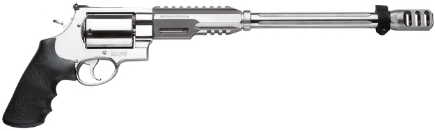 Picture of Smith & Wesson Performance Center Model 460 Xvr 460 S&W Mag 5Rd 14" Mb Stainless Steel Barrel & Cylinder Satin Stainless Steel Frame With Black Polymer Grip Includes Bipod 