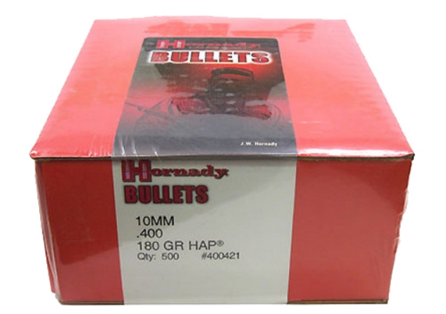 Picture of Hornady Hap Target 10Mm Auto .400 180 Gr Hollow Point (Hp) 