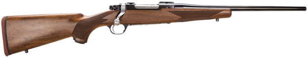 Picture of Ruger Hawkeye Compact 308 Win 4+1 16.50" Barrel, Satin Blued Alloy Steel, American Walnut Stock, Optics Ready 