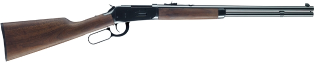 Picture of Winchester Guns Model 94 Short Rifle 30-30 Win Caliber With 7+1 Capacity, 20" Barrel, Brushed Polish Blued Metal Finish & Satin Walnut Fixed Straight Grip Stock Right Hand (Full Size) 