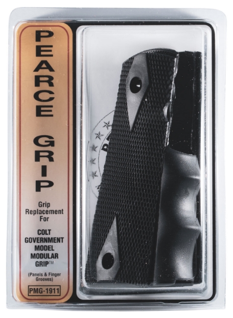 Picture of Pearce Grip Modular Grip System Black Rubber For 1911 Government 