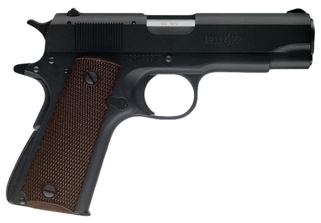 Picture of Browning 1911-22 A1 Compact *Ca Compliant 22 Lr 10+1 3.63" Matte Black Serrated Steel Slide & Aluminum Frame W/Beavertail, Textured Composite Grip 