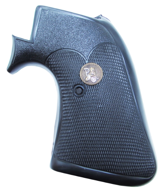 Picture of Pachmayr Presentation Grip Checkered Black Rubber For Ruger Super Blackhawk With Square Trigger Guard 