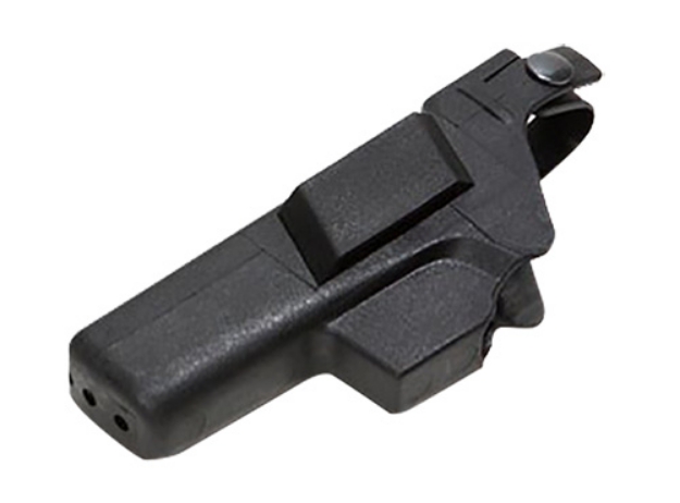 Picture of Glock Duty Holster Owb Black Polymer W/Thumb Break Retention Strap, For Use W/Glock 17 Gen3,4&5/22 Gen 3&4 Only/31 Gen3&4, Fits 1.77" (45Mm) Belt, Right Hand 