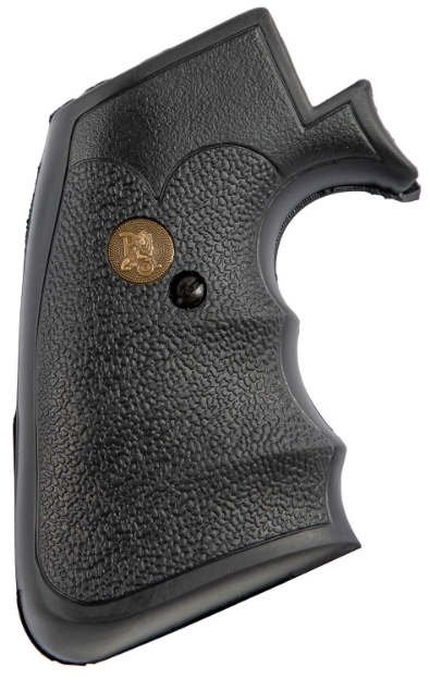 Picture of Pachmayr Gripper Grip Checkered Black Rubber With Finger Grooves For Ruger Super Blackhawk 