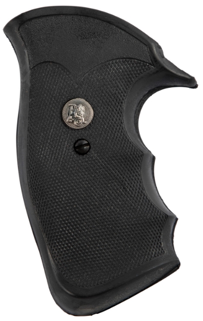 Picture of Pachmayr Decelerator Grip Checkered Black Rubber With Finger Grooves For Ruger Redhawk 