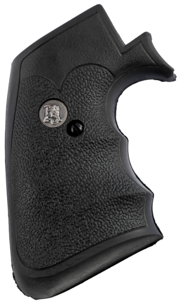 Picture of Pachmayr Decelerator Grip Checkered Black Rubber With Finger Grooves For Ruger Super Blackhawk 