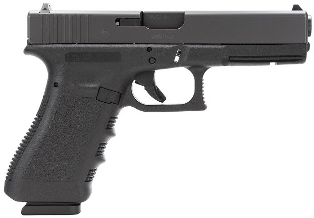 Picture of Glock G31 Gen3 357 Sig 4.49" Barrel 10+1, Black Frame & Slide, Finger Grooved Rough Texture Grip, Safe Action Trigger 