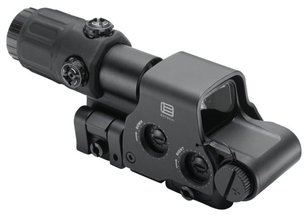 Picture of Eotech Hhs Ii Exps2 & G33 Magnifier Black Anodized 1X 3X 1 Moa Red Dot/68 Moa Red Ring 