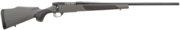 Picture of Weatherby Vanguard 22-250 Rem Caliber With 5+1 Capacity, 24" Barrel, Matte Blued Metal Finish & Gray With Black Panels Fixed Monte Carlo Griptonite Stock Right Hand (Full Size) 