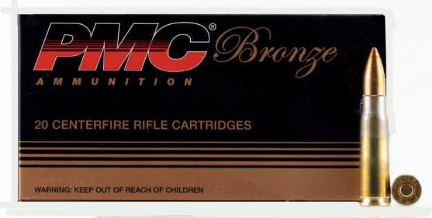 Picture of Pmc Bronze Target 7.62X39mm 123 Gr Full Metal Jacket (Fmj) 20 Per Box/ 25 Cs 