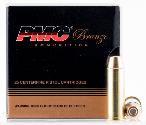 Picture of Pmc Bronze Target 44 Rem Mag 240 Gr Truncated Cone Soft Point (Tcsp) 25 Per Box/ 20 Cs 