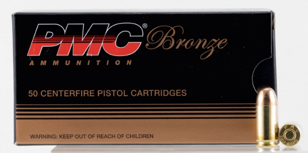 Picture of Pmc Bronze Target 380 Acp 90 Gr Full Metal Jacket (Fmj) 50 Per Box/ 20 Cs 