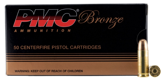 Picture of Pmc Bronze Target 38 Super +P 130 Gr Full Metal Jacket (Fmj) 50 Per Box/ 20 Cs 