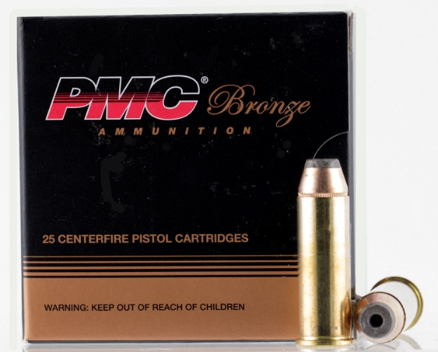 Picture of Pmc Bronze Target 44 Rem Mag 180 Gr Jacketed Hollow Point (Jhp) 25 Per Box/ 20 Cs 