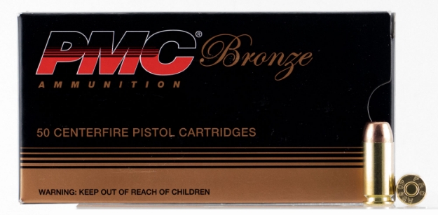 Picture of Pmc Bronze Target 40 S&W 165 Gr Full Metal Jacket (Fmj) 50 Per Box/ 20 Cs 