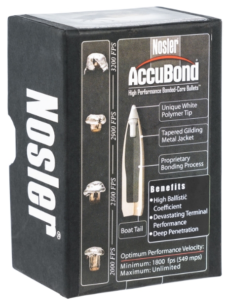 Picture of Nosler Accubond Hunting 6Mm .243 90 Gr Spitzer Point 50 Per Box 