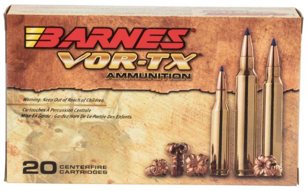 Picture of Barnes Bullets Vor-Tx Centerfire Rifle 300 Rum 165 Gr Tipped Tsx Boat-Tail 20 Per Box/ 10 Cs 