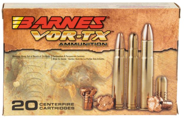 Picture of Barnes Bullets Vor-Tx Centerfire Rifle 458 Win Mag 450 Gr Barnes Tsx Flat Base (Tsxfb) 20 Per Box/ 10 Cs 