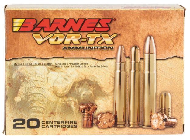 Picture of Barnes Bullets Vor-Tx Centerfire Rifle 500 Nitro Express 570 Gr Round Nose Banded Solid 20 Per Box/ 10 Cs 