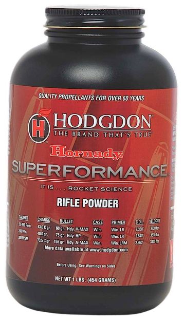 Picture of Hodgdon Superformance Rifle Powder 1Lb 