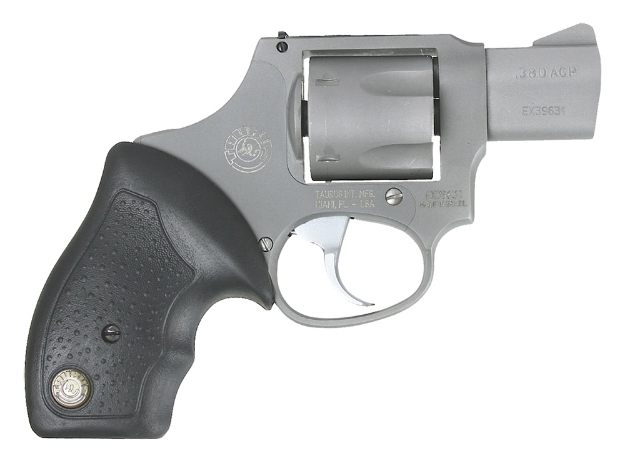 Picture of Taurus 380 Mini Revolver 380 Acp 5Rd 1.75" Matte Stainless Cylinder & Barrel Matte Mil Anodized Aluminum Frame Black Rubber Grip 