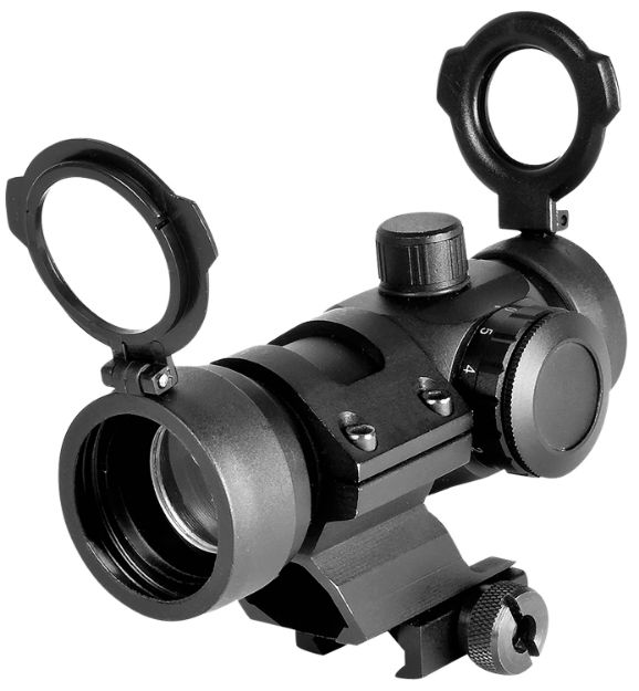 Picture of Ncstar 30 Mm Red & Green Dot Tube Reflex Optic Black Anodized 1X30mm 3 Moa Red/Green Dual Illuminated Reticle 