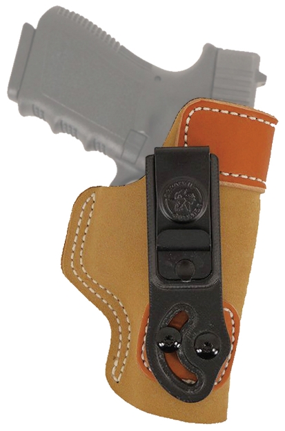 Picture of Desantis Gunhide Sof-Tuck Iwb Tan Leather/Suede Belt Clip Fits Glock 19/23/36 Right Hand 