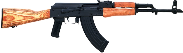 Picture of Century Arms Wasr-10 7.62X39mm 16.50" 30+1 Blued Rec/Barrel Hardwood Stock Black Polymer Grip Right Hand 