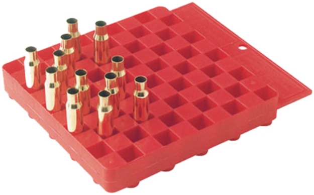 Picture of Hornady Universal Loading Block With Sleeve Red Plastic 36 Oz 