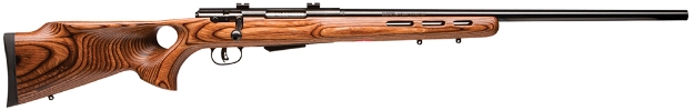 Picture of Savage Arms 25 Lightweight Varminter-T 17 Hornet Caliber With 4+1 Capacity, 24" Barrel, Matte Black Metal Finish & Natural Brown Fixed Thumbhole Stock Right Hand (Full Size) 