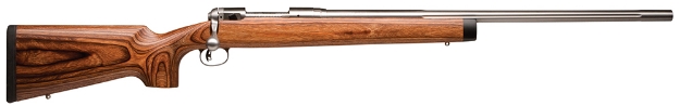 Picture of Savage Arms 12 Bvss 223 Rem Caliber With 4+1 Capacity, 26" Barrel, Matte Stainless Metal Finish & Natural Brown Laminate Stock Right Hand (Full Size) 