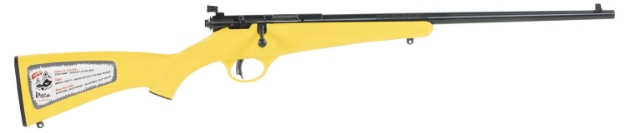 Picture of Savage Arms Rascal 22 Lr Caliber With 1Rd Capacity, 16.12" Barrel, Blued Metal Finish & Yellow Synthetic Stock Right Hand (Youth) 