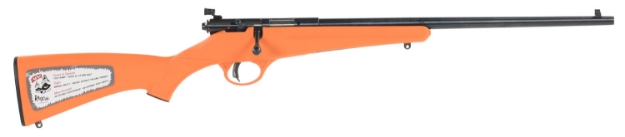 Picture of Savage Arms Rascal 22 Lr Caliber With 1Rd Capacity, 16.12" Barrel, Blued Metal Finish & Orange Synthetic Stock Right Hand (Youth) 