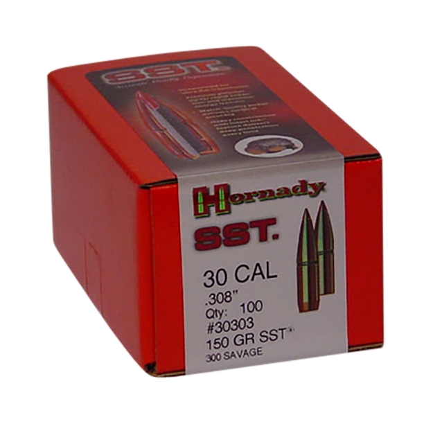 Picture of Hornady Sst Hunting 30 Cal (300 Savage) .308 150 Gr Super Shock Tip (Sst) 