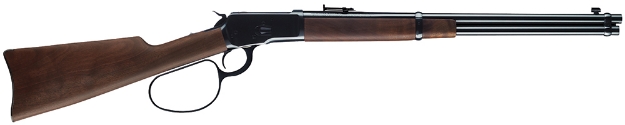 Picture of Winchester Guns Model 1892 Large Loop Carbine 357 Mag 10+1 Cap 20" Brushed Polish Blued Rec/Barrel Satin Walnut Fixed Straight Grip Stock Right Hand (Full Size) 