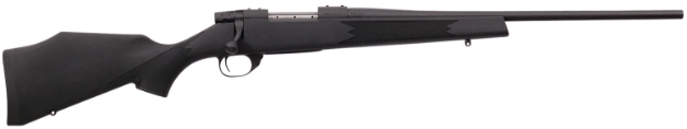 Picture of Weatherby Vanguard Compact 243 Win Caliber With 5+1 Capacity, 20" Barrel, Matte Blued Metal Finish & Black Fixed Monte Carlo Stock Right Hand 