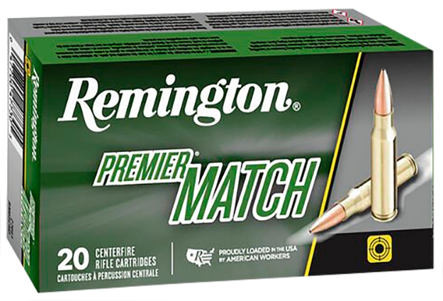 Picture of Remington Ammunition Premier Match 300 Blackout 125 Gr Sierra Matchking Open Tip Match (Otm) 20 Per Box/ 10 Cs 