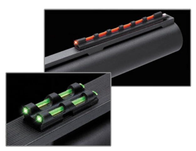 Picture of Truglo Gobble-Dot Universal Shotgun Green/Red Fiber Optic Green Fiber Optic Black 