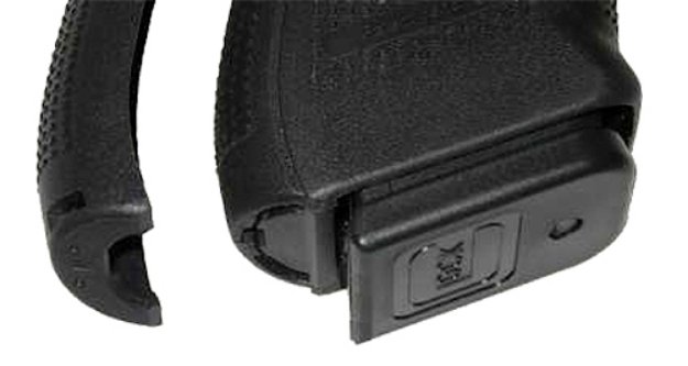 Picture of Pearce Grip Grip Frame Insert Made Of Polymer With Black Finish For Glock Gen4-5 Mid & Full Size Models (Except 20, 21, 40 & 41) 