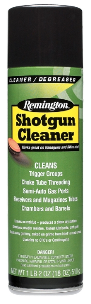 Picture of Remington Accessories Shotgun Cleaner Removes Carbon/Lead/Plastic Fouling/Powder 18 Oz Aerosol 