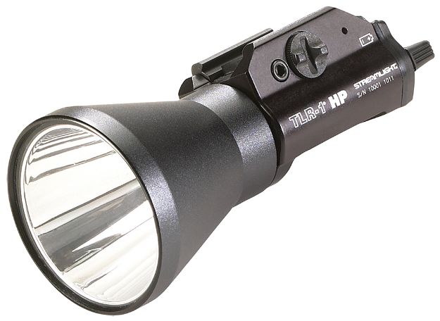 Picture of Streamlight Tlr-1 Hpl For Handgun 1000 Lumens Output White Led Light 490 Meters Beam Glock Style Rail/Picatinny Mount Black Anodized Aluminum 