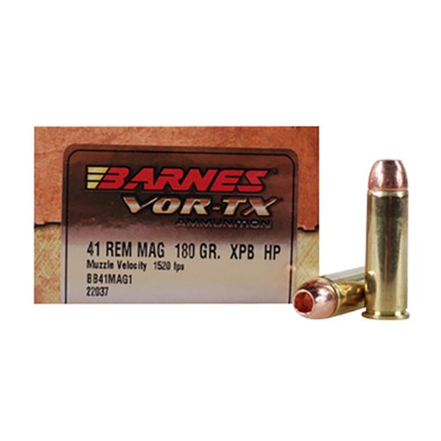 Picture of Barnes Bullets Vor-Tx Defense 41 Rem Mag 180 Gr Barnes Vor-Tx Xpb 20 Per Box/ 10 Cs 