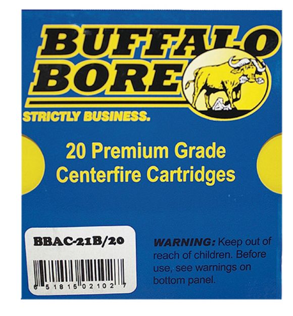 Picture of Buffalo Bore Ammunition Heavy Strictly Business 10Mm Auto 180 Gr Jacketed Hollow Point (Jhp) 20 Per Box/ 12 Cs 