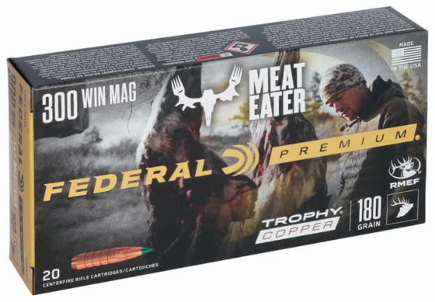 Picture of Federal Premium Hunting 300 Win Mag 180 Gr Trophy Copper (Tc) 20 Per Box/ 10 Cs 